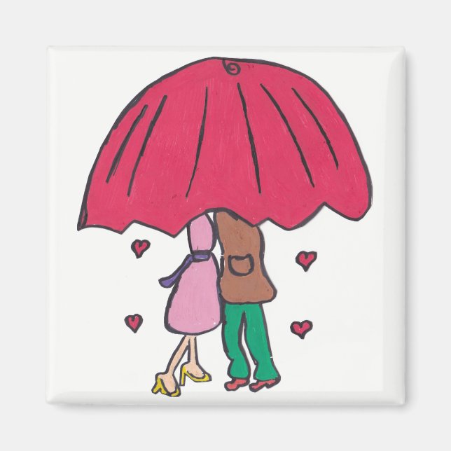 Loving Couple Magnet (Front)