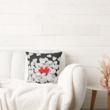 Loving couple of hearts