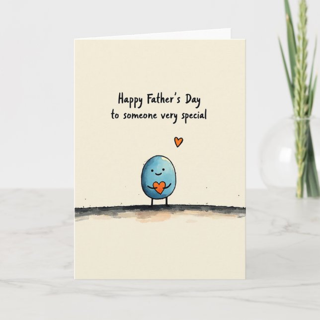 Loving Creature Fathers Day Card (Front)