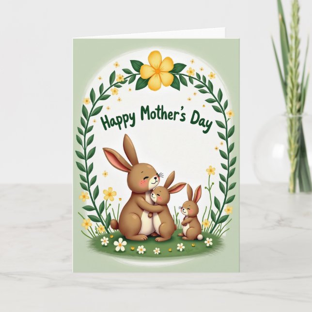 Loving Creature Mothers Day Card (Front)