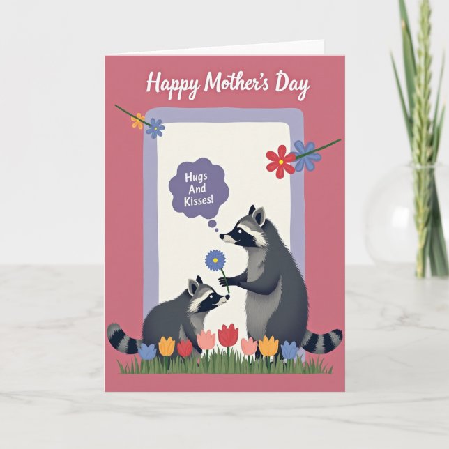 Loving Creatures Mothers Day Card (Front)