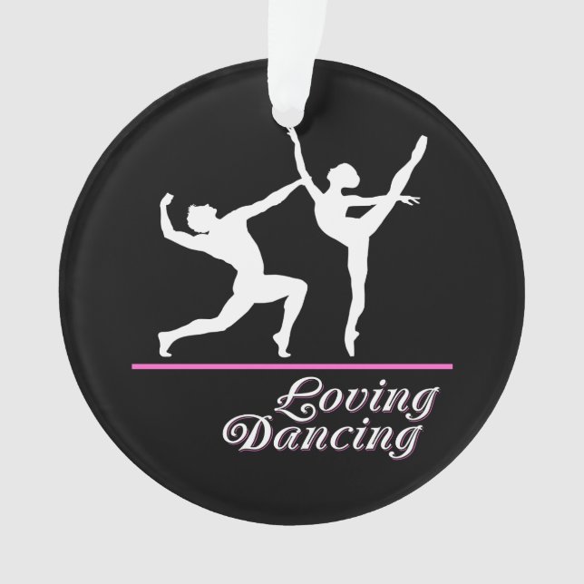 Loving dancing ornament (Front)