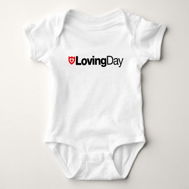 Loving Day Baby Baby Bodysuit (Front)