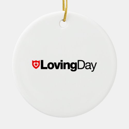 Loving Day Logo Ornament