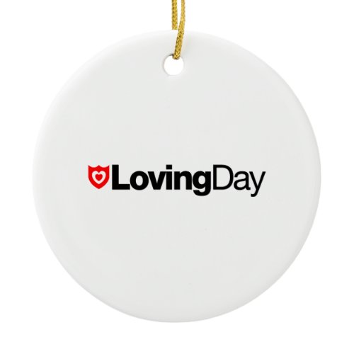Loving Day Logo Ornament