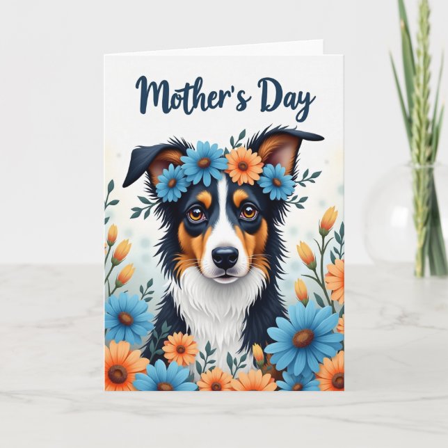Loving Dog Mothers Day Card (Front)