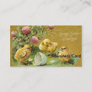 Loving Easter Greetings Business Card