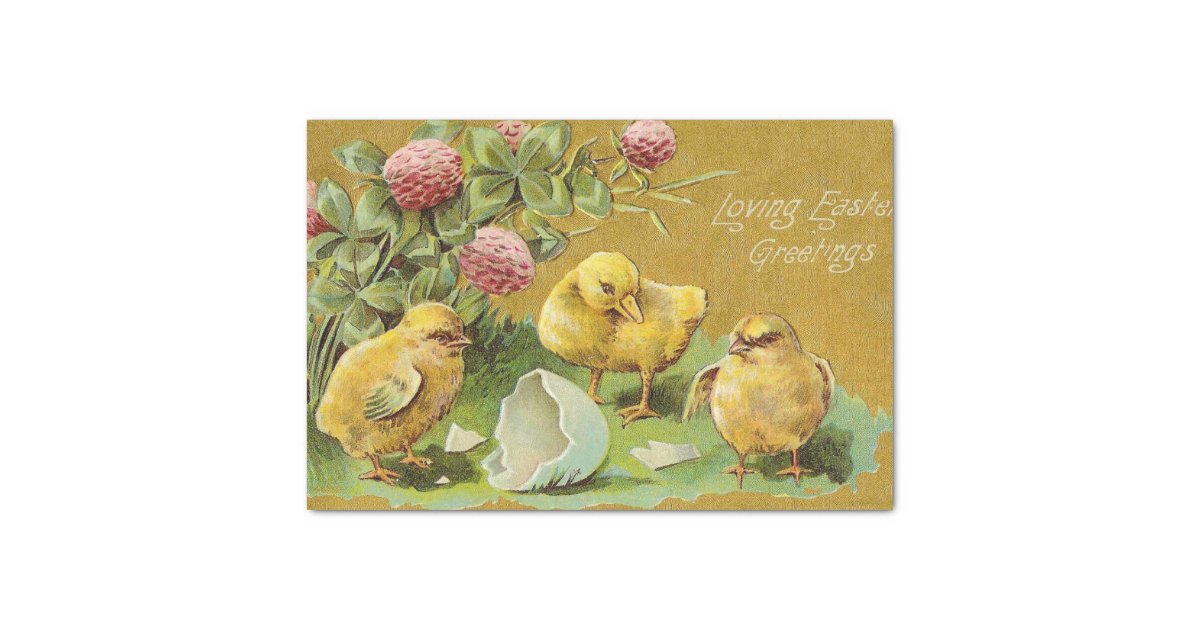 Loving Easter Greetings Tissue Paper | Zazzle.com