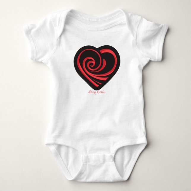 Loving Echoes Baby Bodysuit (Front)