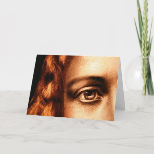 Loving Eye of Jesus Christ Holiday Card