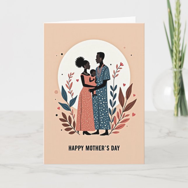 Loving Family Mothers Day Card (Front)