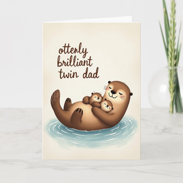 Loving Fathers Day Creature Card (Front)