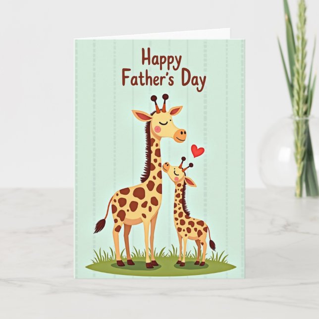 Loving Fathers Day Spots Card (Front)