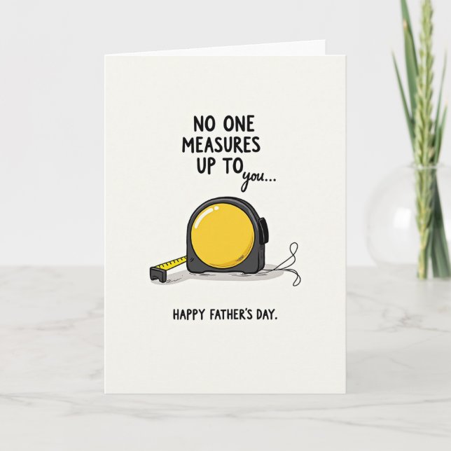 Loving Fathers Day Tape Card (Front)