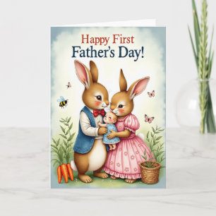 Loving First Fathers Day Card