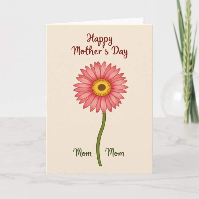 Loving Floral Design Day Card (Front)