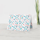 Loving Floral & Foliage Pet Paw Print Wrapping Paper Sheets