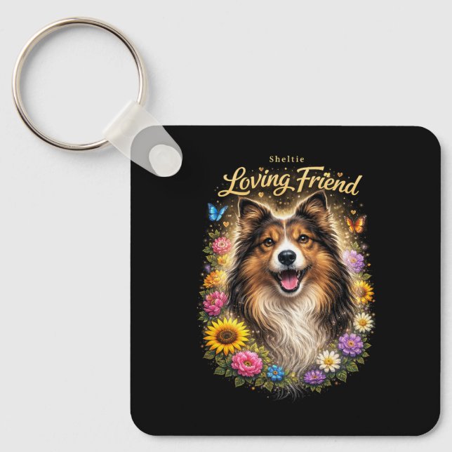 Loving Friend Keychain (Front)