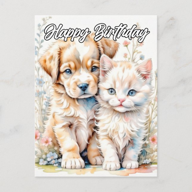 Loving Friends Forever Postcard (Front)