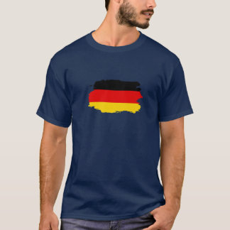 Loving Germany Flag Patriotic German Sports Suppor T-Shirt