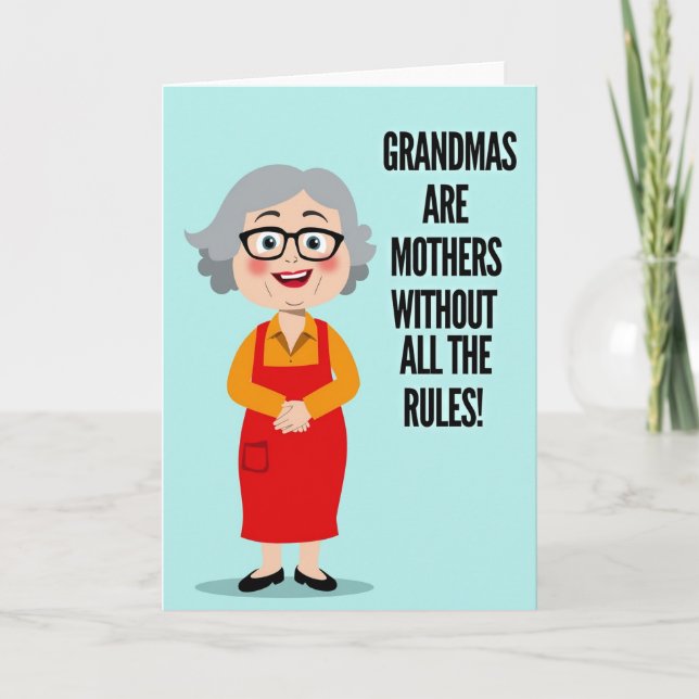 Loving Grandma Mothers Day Card (Front)