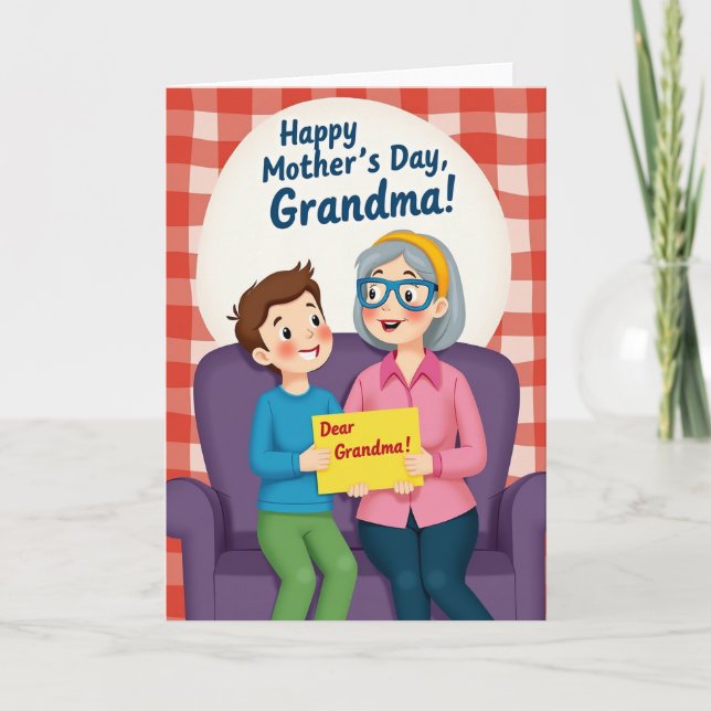 Loving Grandmas Day Card (Front)
