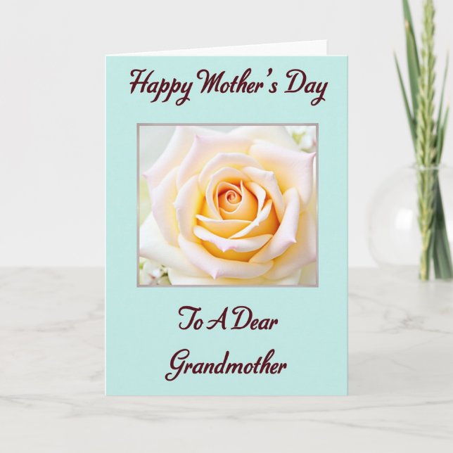 Loving Grandmothers Day Card (Front)