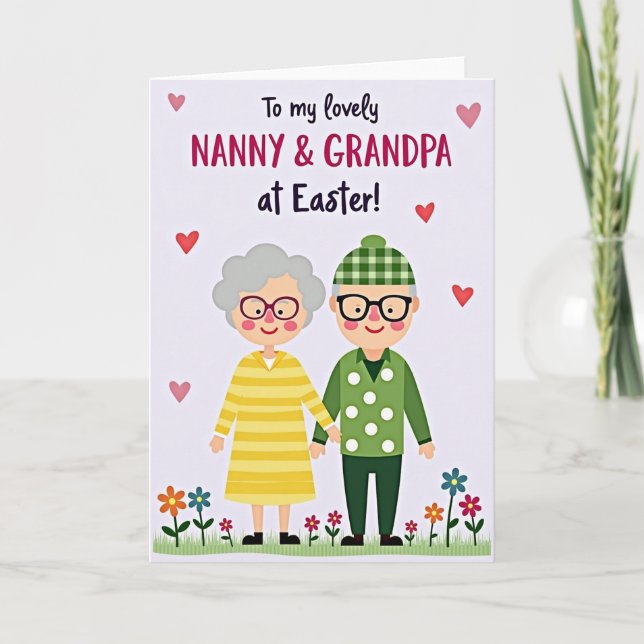Loving Grandparents Celebration Card (Front)