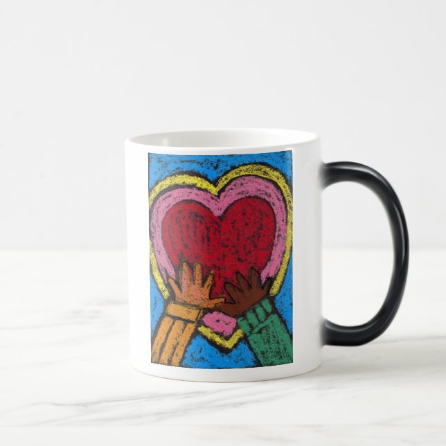 Loving Hands Color Morph Mug (Right)