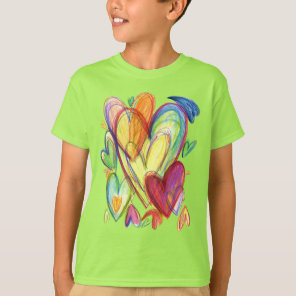Loving Healing Hearts Art Custom Shirts