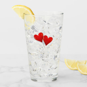 ***LOVING HEART BALLOONS FOR YOU*** LOVE GLASS