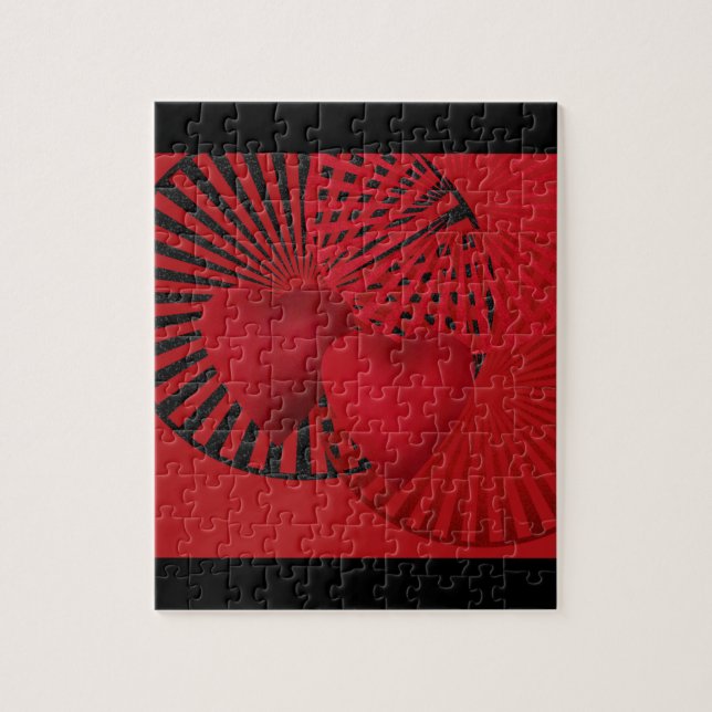 Loving heart jigsaw puzzle (Vertical)