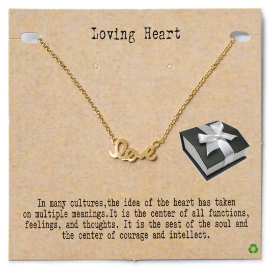 Loving Heart Necklace 1 (Front)