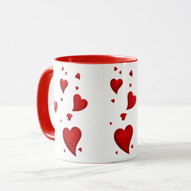 Loving Hearts 2 Mug (Front Left)