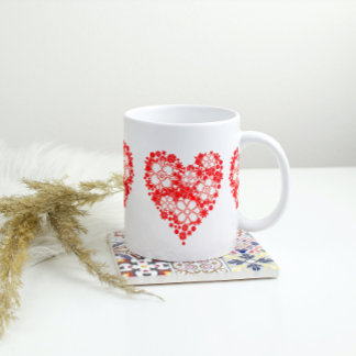Loving Hearts Giant Coffee Mug