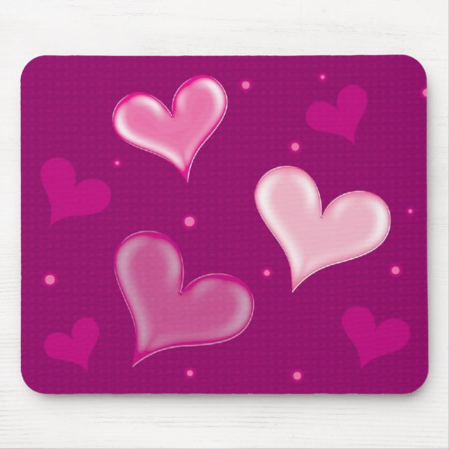 Loving Hearts - Mousepad (Front)
