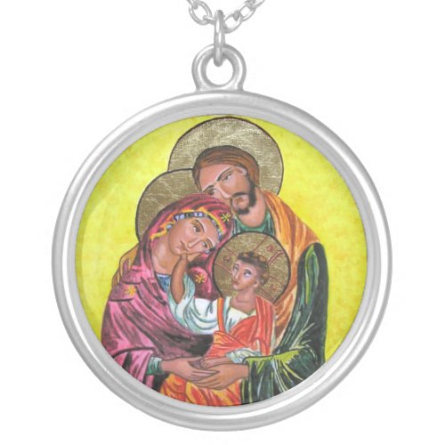 Loving Holy Family Necklace