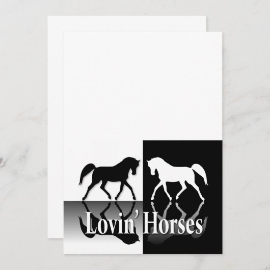 Loving Horses (Front/Back)