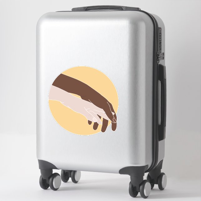Loving in diversity sticker (Suitcase)