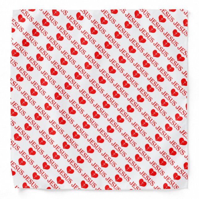 Loving Jesus Bandana (Front)
