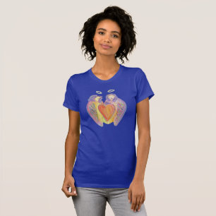 Loving Kind Guardian Angels Art Women's T-Shirts