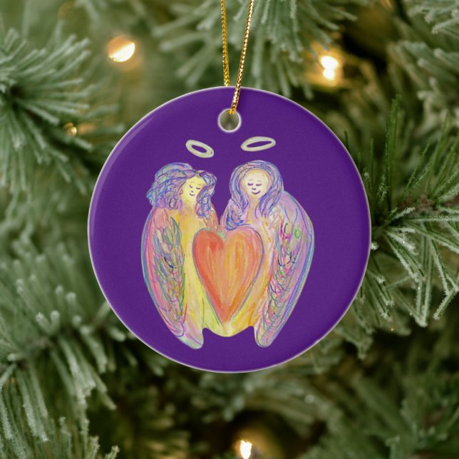 Loving Kind Guardian Angels Holiday Gift Ornament (Tree)