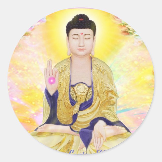 Loving Kindness Classic Round Sticker (Front)