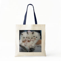 Loving Kitties Tote Bag - Adorable & Heartwarming