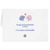 Loving Lambs (No Verse Inside) Cards (Back Horizontal)