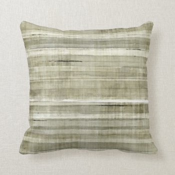 'loving Life' Brown And Beige Abstract Art Pillow by T30Gallery at Zazzle
