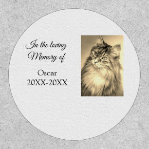 loving memorial keepsake funeral add pet name phot patch
