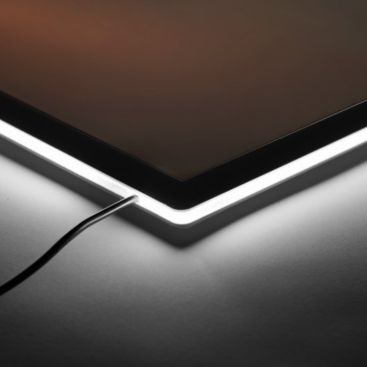 Loving Memory Candle Heart 2 LED Sign (Corner)