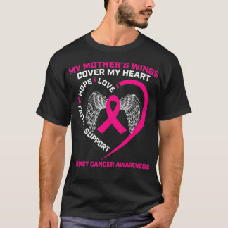Loving Memory Gifts Mother Mom Pink Breast Cancer T-Shirt