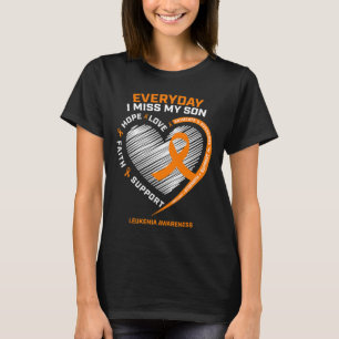 Loving Memory In Remembrance Of My Son Leukemia Aw T-Shirt